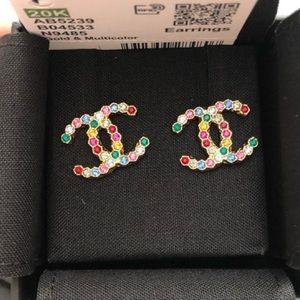 20k Chanel Stud Earrings - NWT